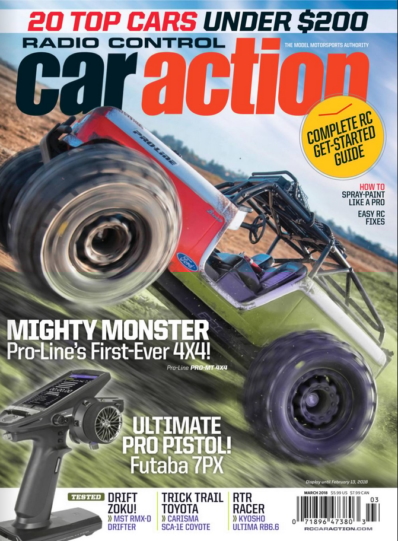 Radio Control Car Action March 01, 2018 Issue Cover
