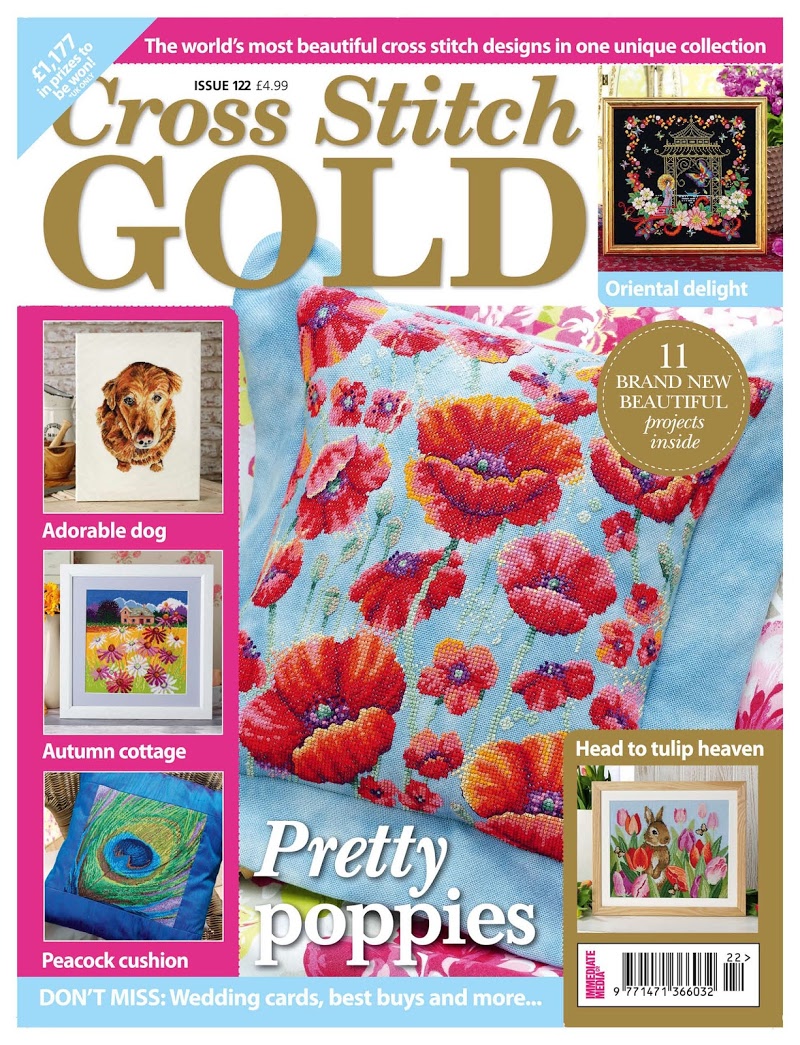 Cross-Stitch-Gold August 01, 2015 Issue Cover