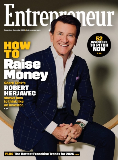 Entrepreneur November 01, 2025 Issue Cover
