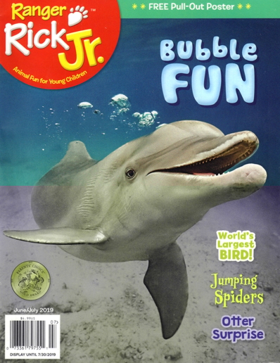 Ranger Rick Jr. June 01, 2019 Issue Cover