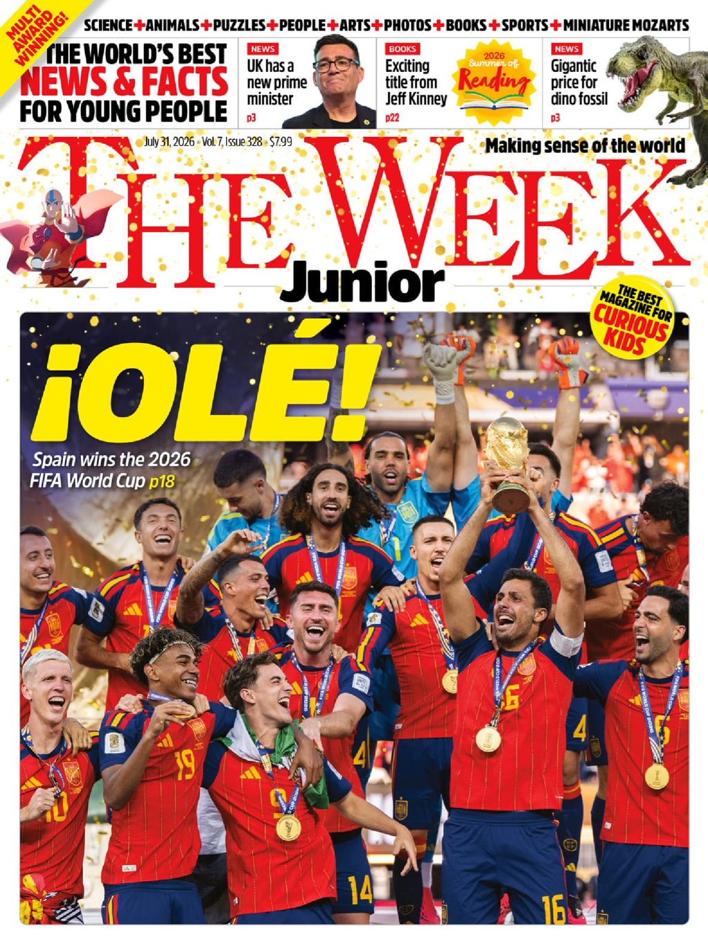 The-Week-Junior July 31, 2026 Issue Cover