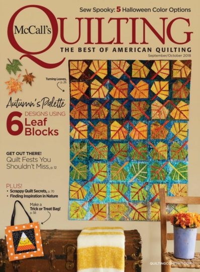 McCall's Quilting September 01, 2018 Issue Cover