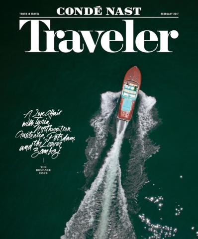 Condé Nast Traveler February 01, 2017 Issue Cover