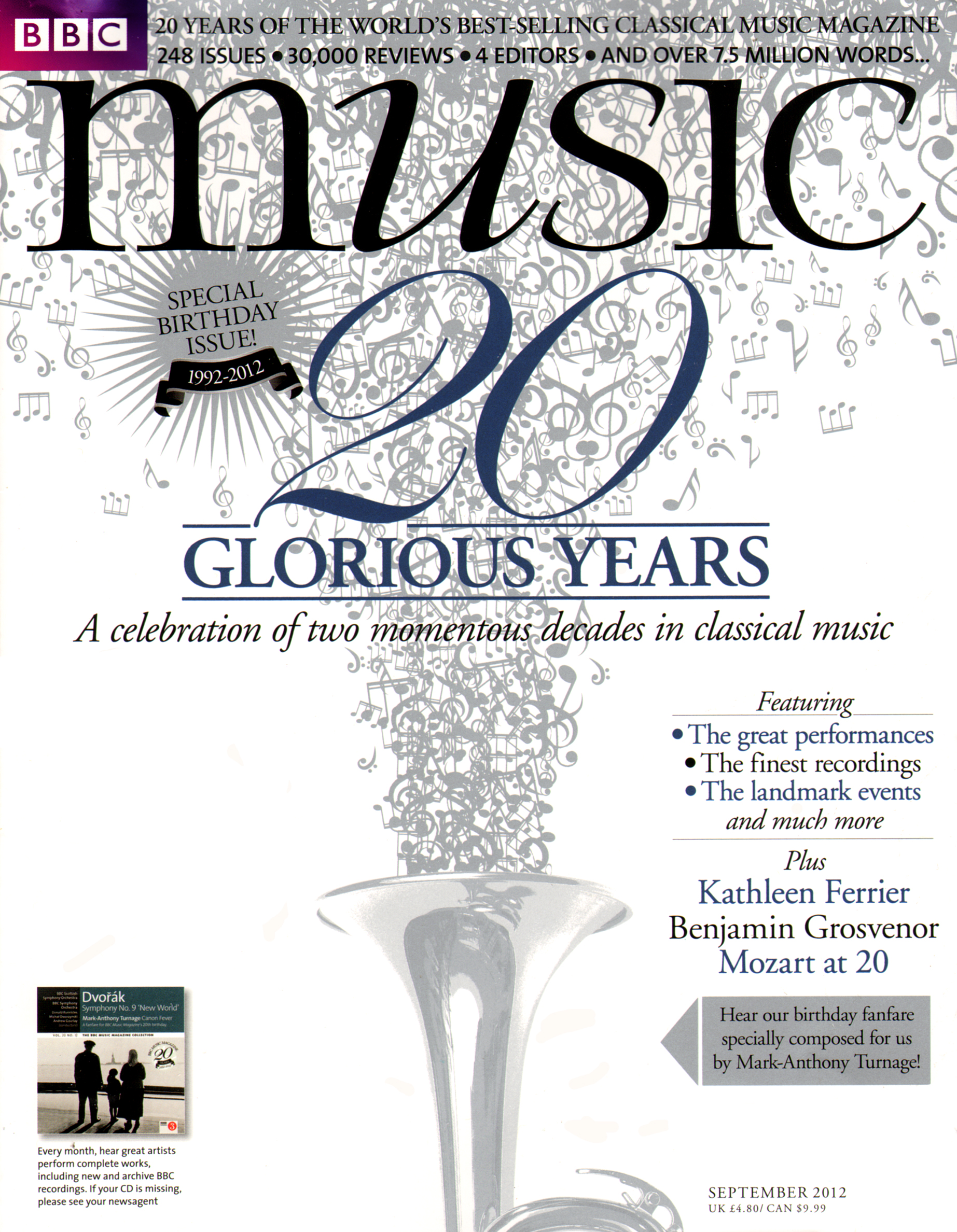 BBC-Music September 01, 2012 Issue Cover