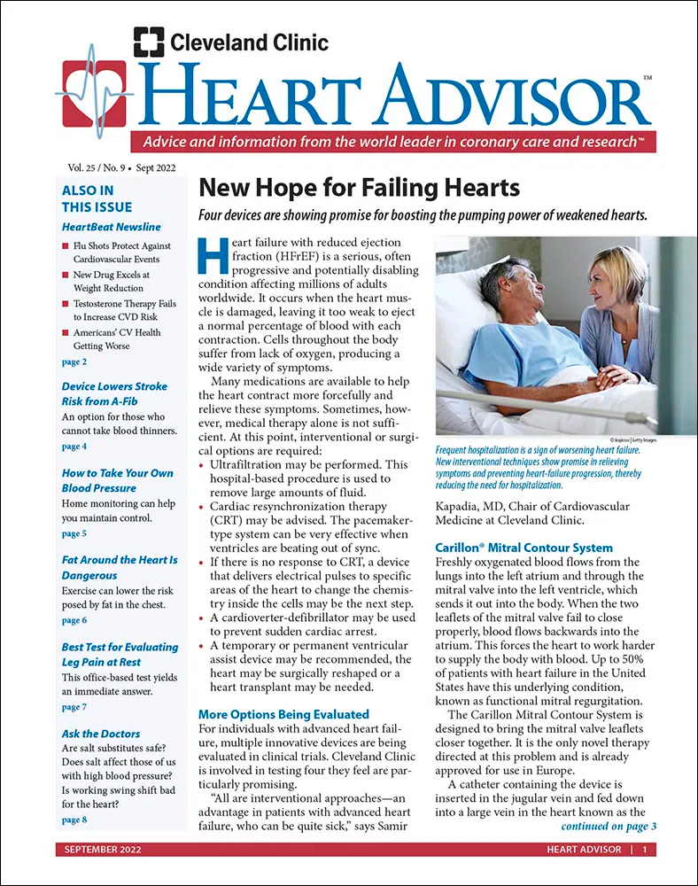 Heart-Advisor September 01, 2022 Issue Cover