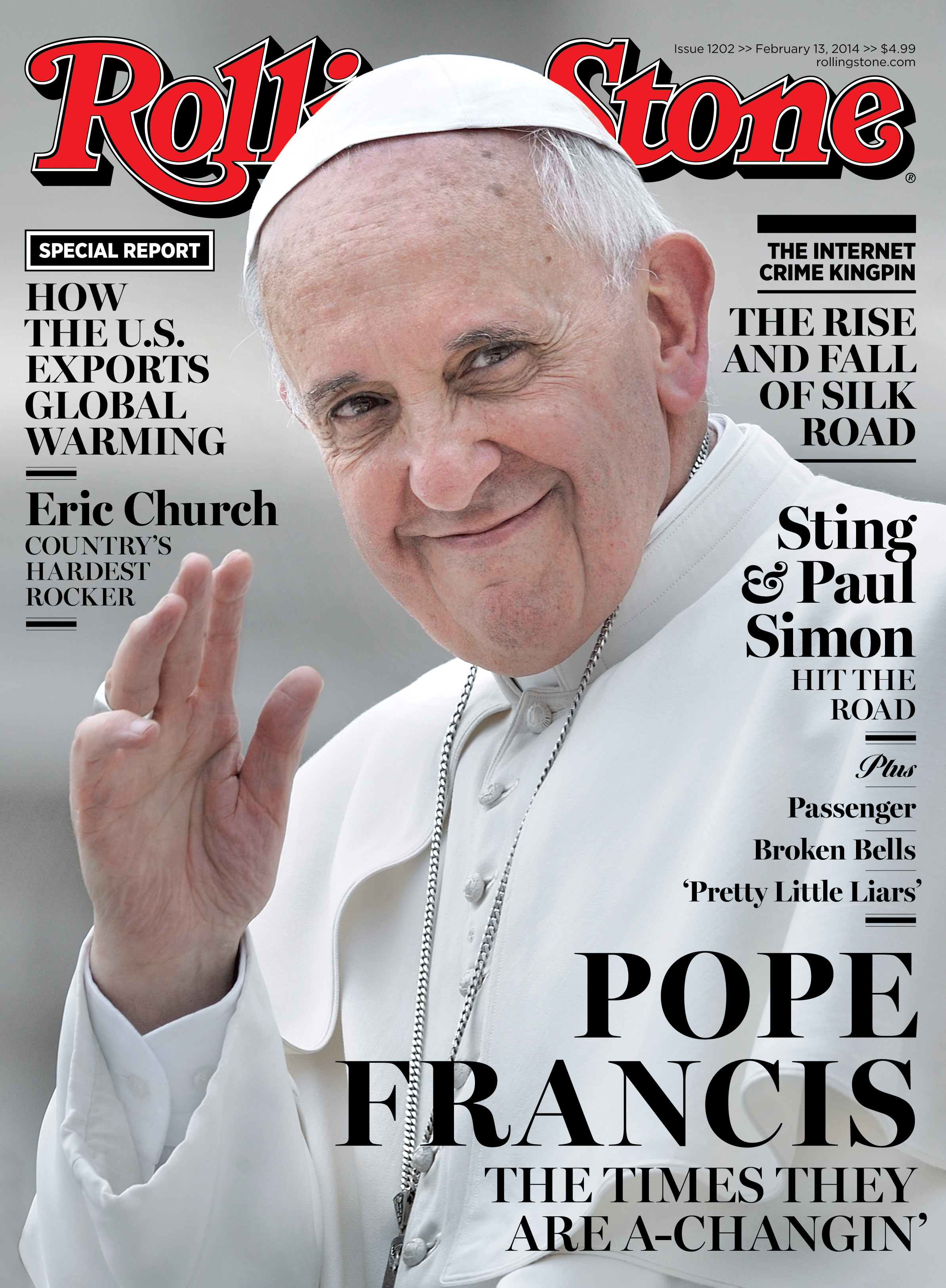 Rolling-Stone February 13, 2014 Issue Cover