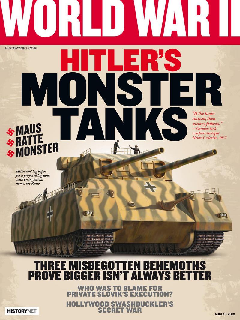 World-War-II August 01, 2018 Issue Cover