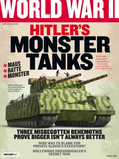 World War II August 01, 2018 Issue Cover