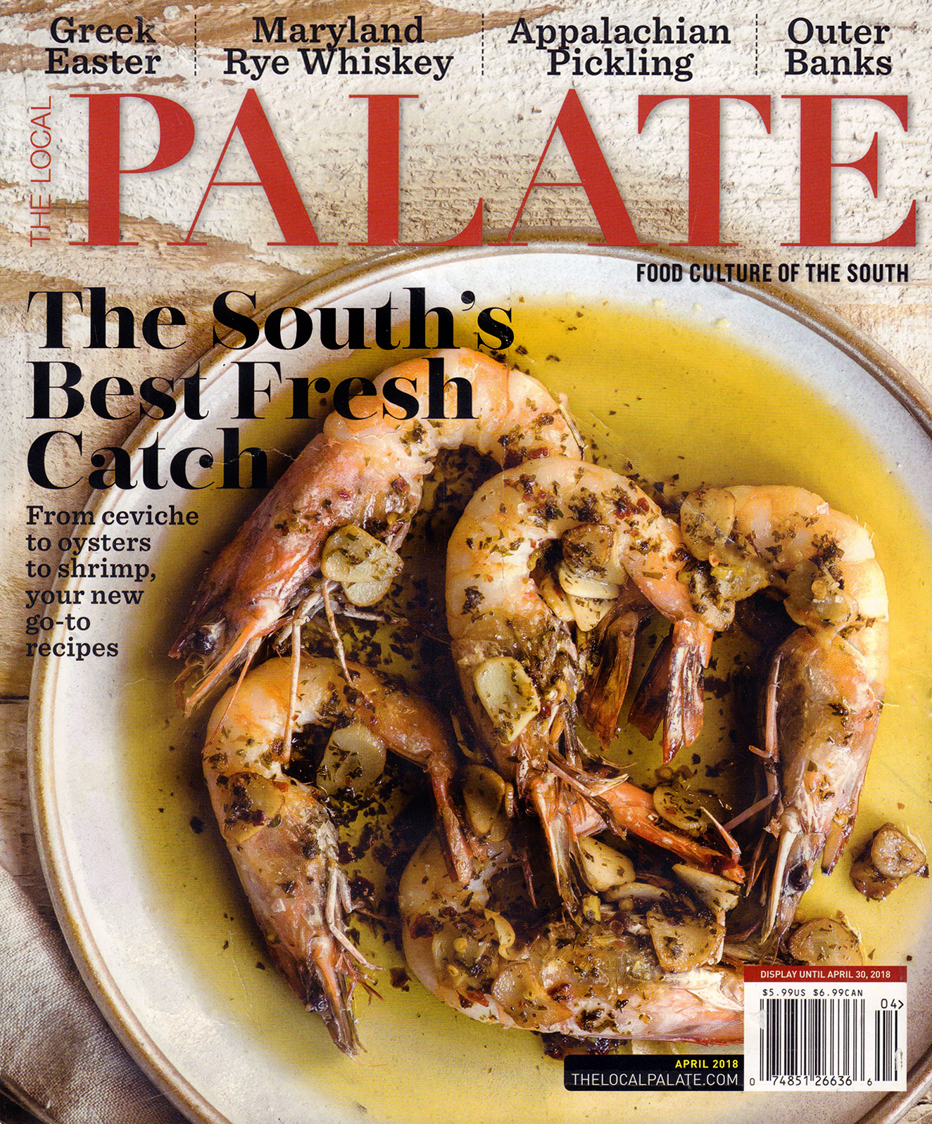 The-Local-Palate April 01, 2018 Issue Cover