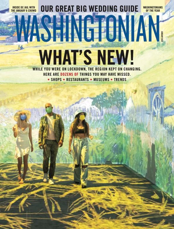 Washingtonian January 01, 2022 Issue Cover