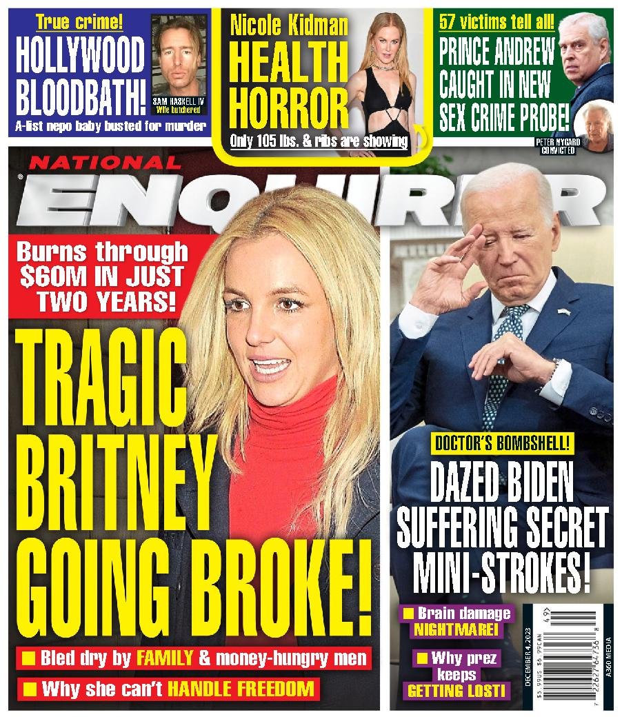 national-enquirer December 04, 2023 Issue Cover