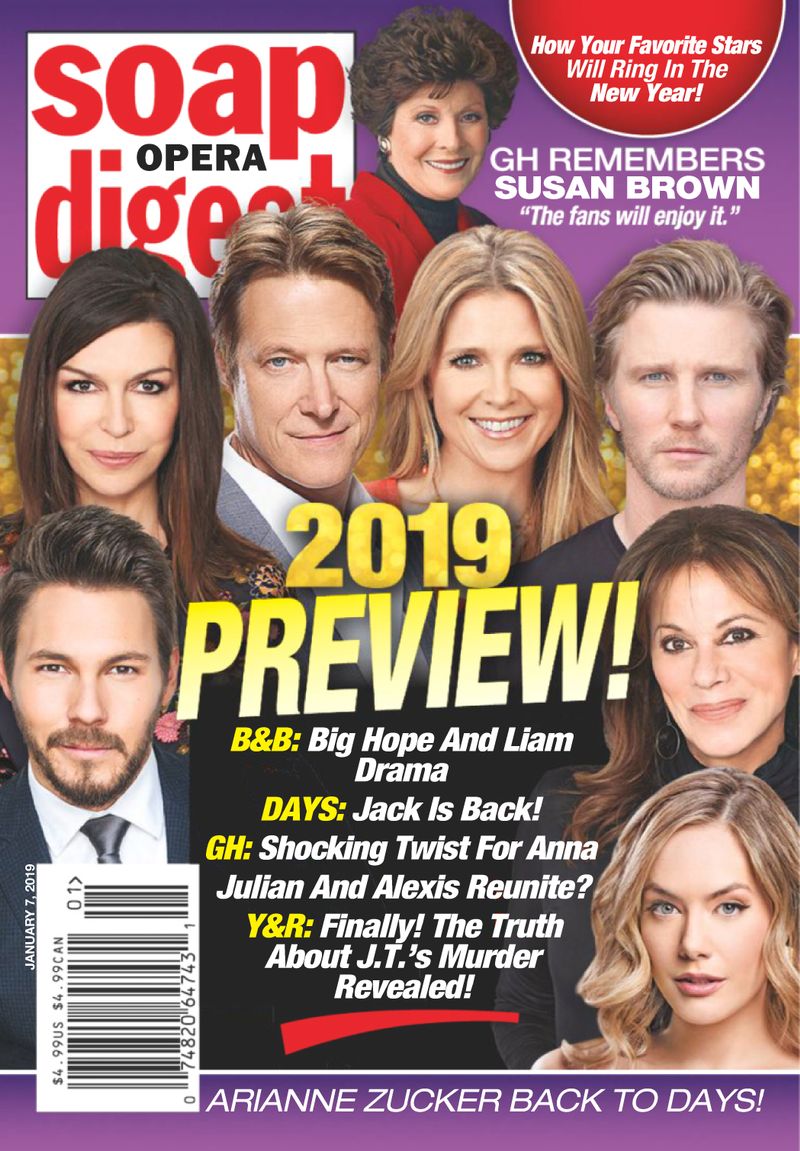 soap-opera-digest January 07, 2019 Issue Cover
