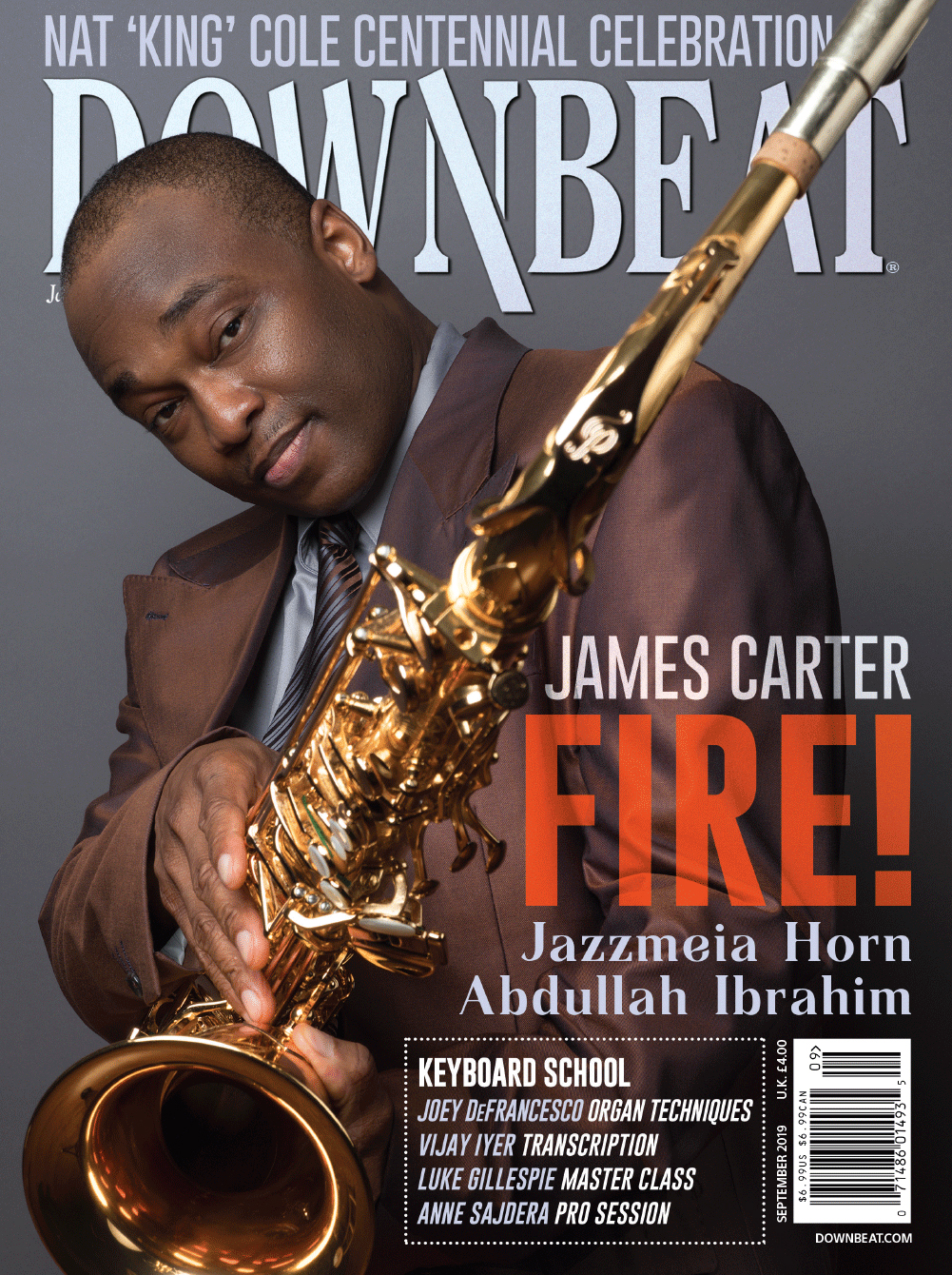 downbeat September 01, 2019 Issue Cover
