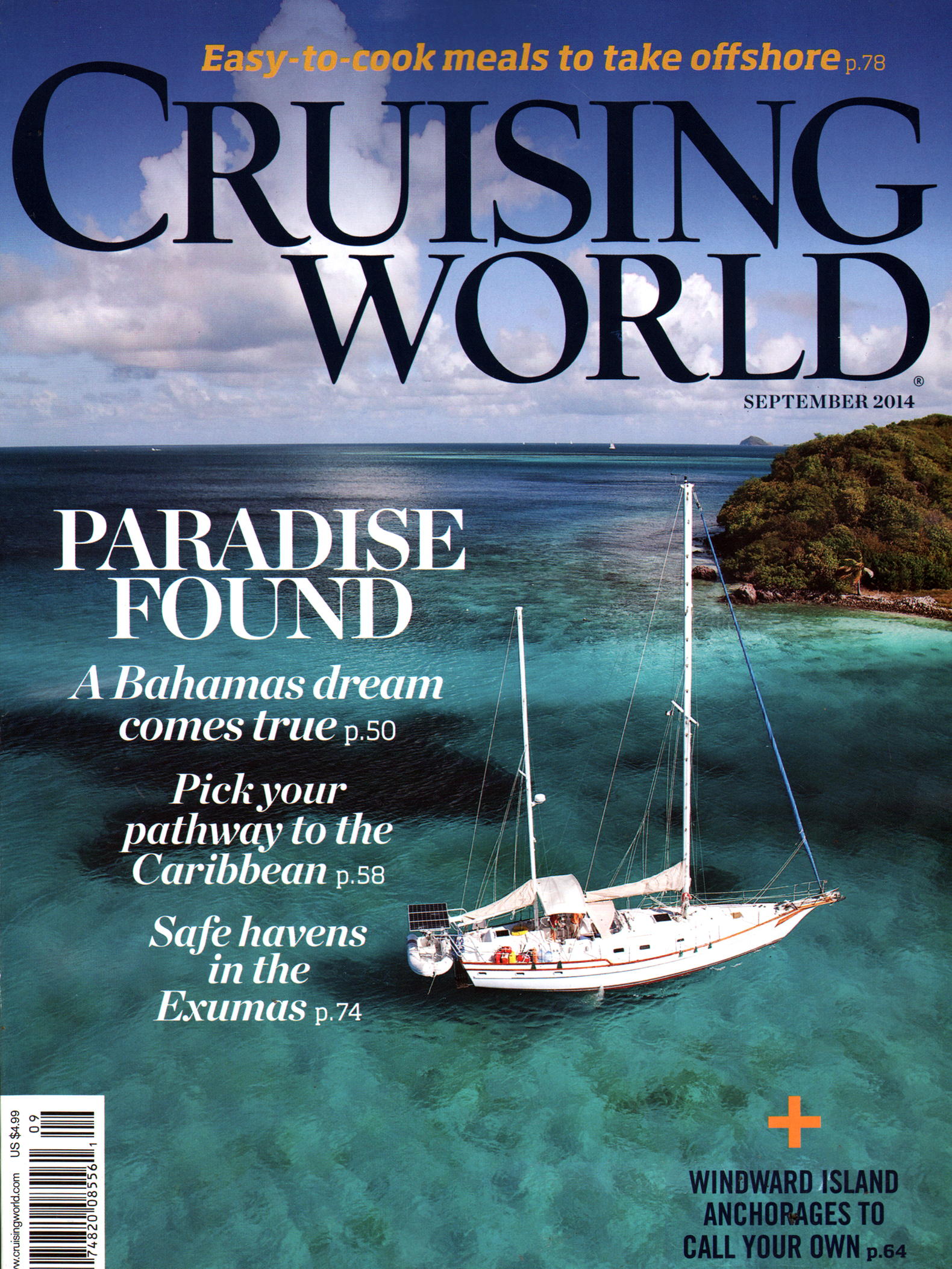 Cruising-World September 01, 2014 Issue Cover
