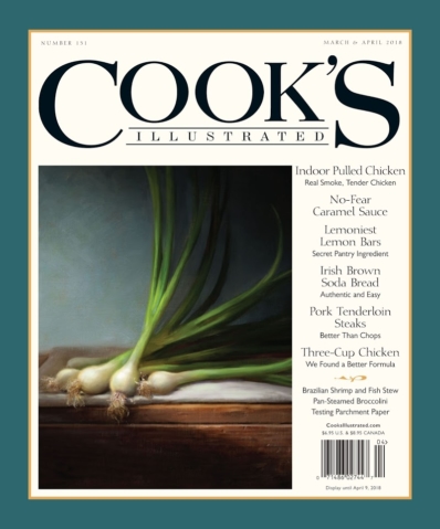 Cook's Illustrated March 01, 2018 Issue Cover
