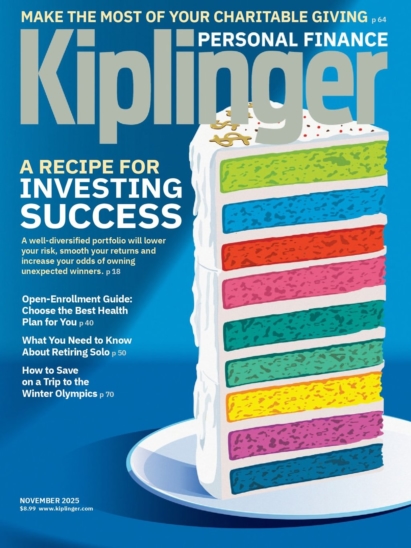 Kiplinger's Personal Finance November 01, 2025 Issue Cover