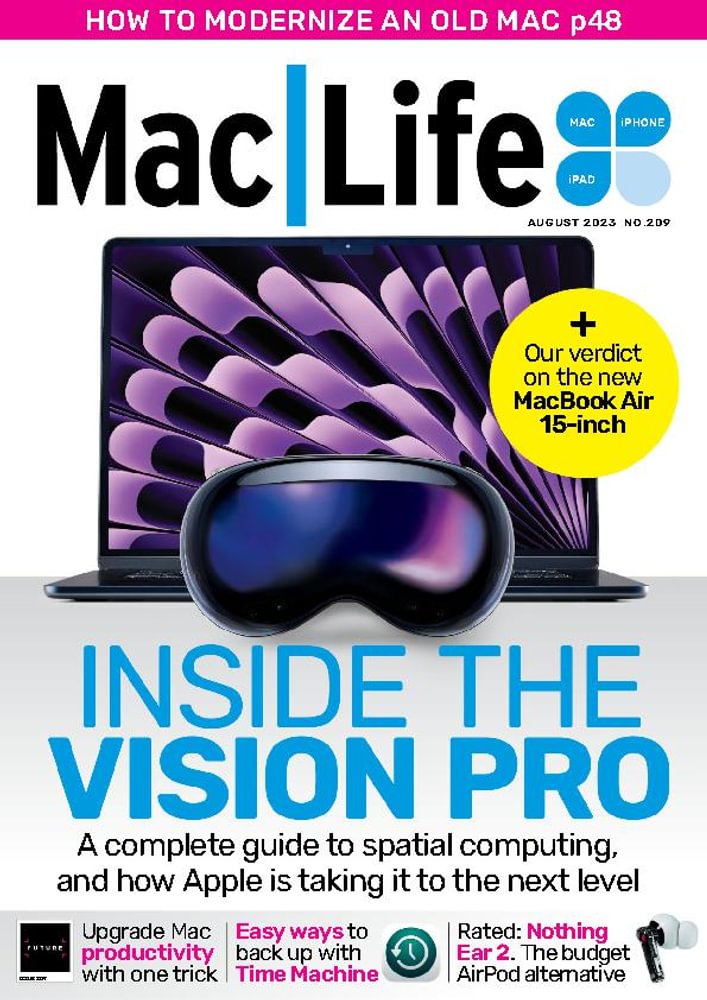 Mac-|-Life August 01, 2023 Issue Cover