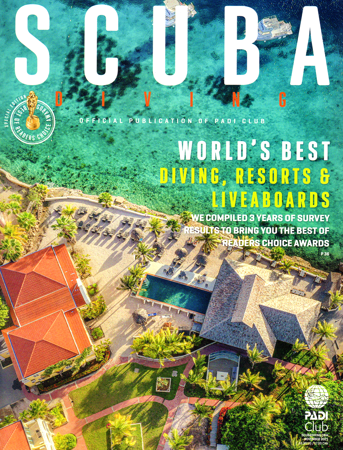 Scuba-Diving November 01, 2021 Issue Cover