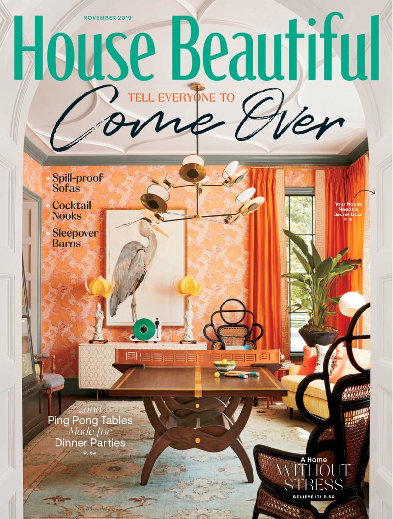 House-Beautiful November 01, 2019 Issue Cover