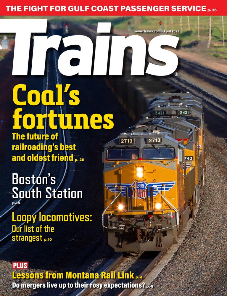 Trains April 01, 2022 Issue Cover