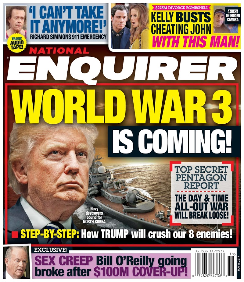 national-enquirer May 08, 2017 Issue Cover