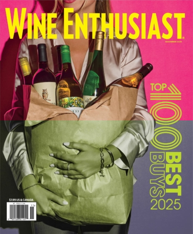 Wine Enthusiast November 01, 2025 Issue Cover