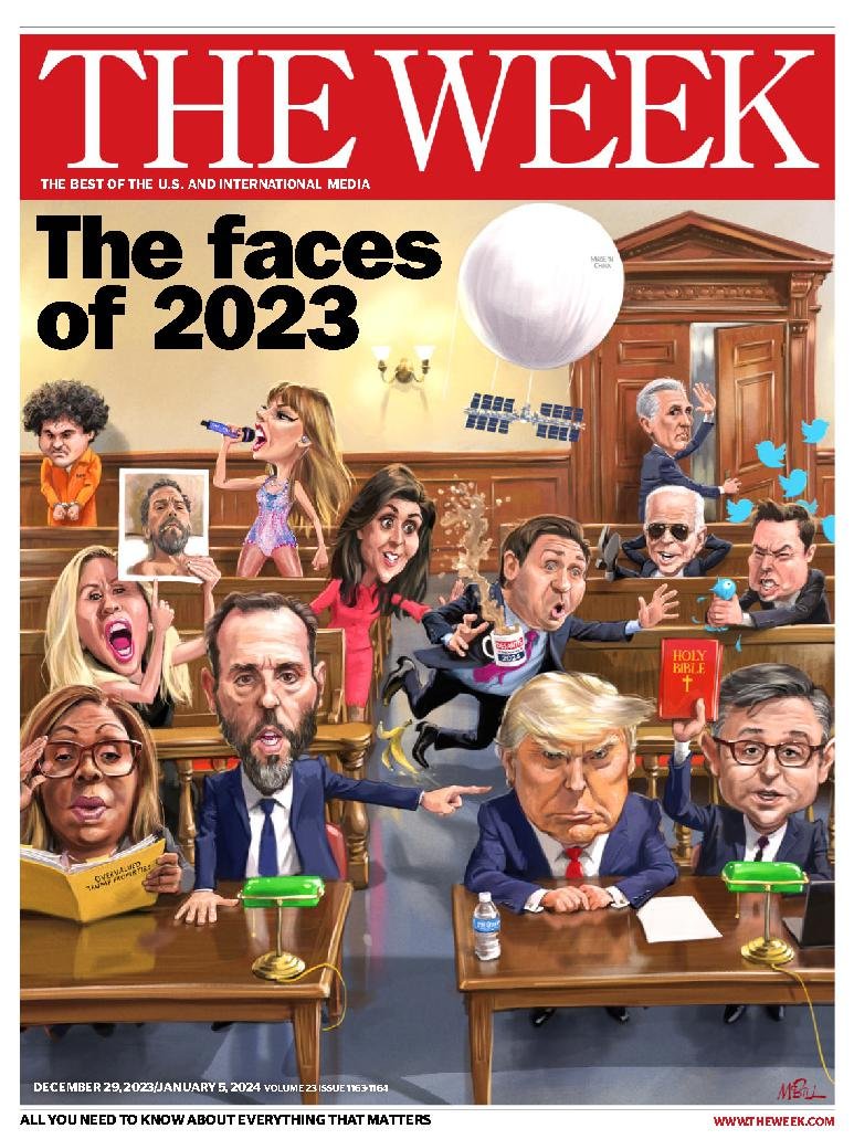 The-Week December 29, 2023 Issue Cover