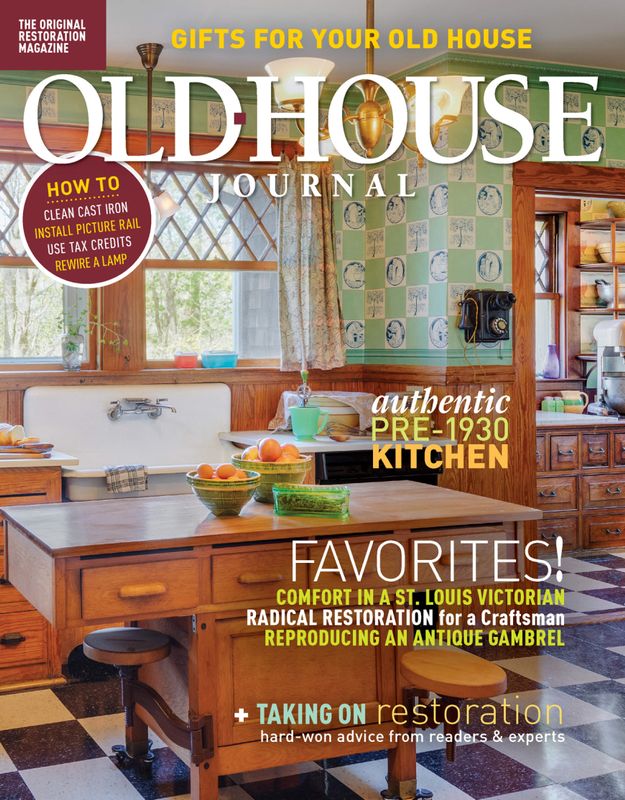 Old-House-Journal December 01, 2019 Issue Cover