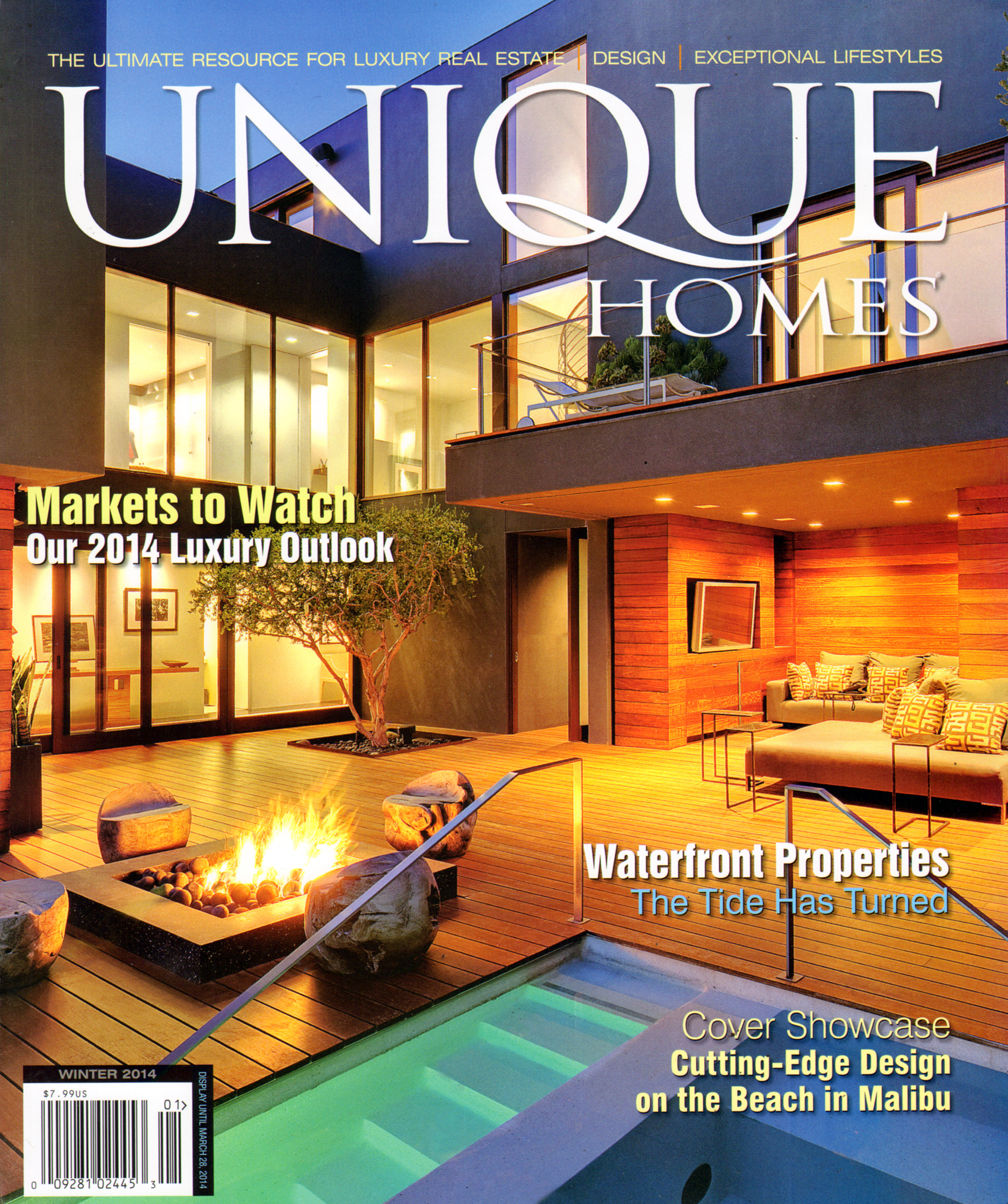 Unique-Homes January 01, 2014 Issue Cover