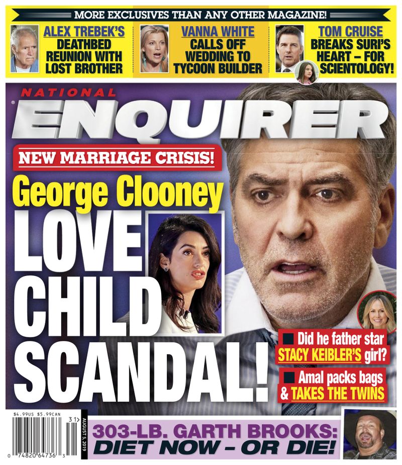 national-enquirer August 05, 2019 Issue Cover
