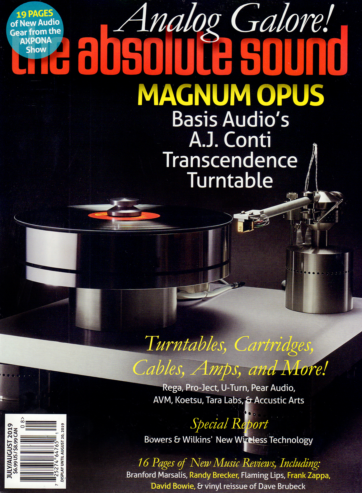 The-Absolute-Sound July 01, 2019 Issue Cover