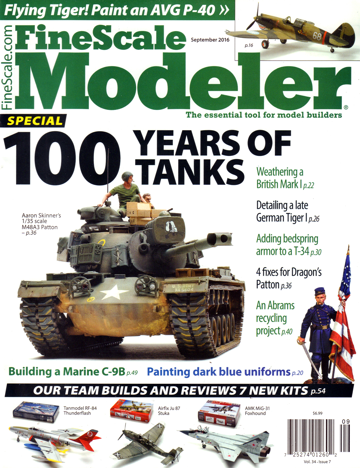 Finescale-Modeler September 01, 2016 Issue Cover