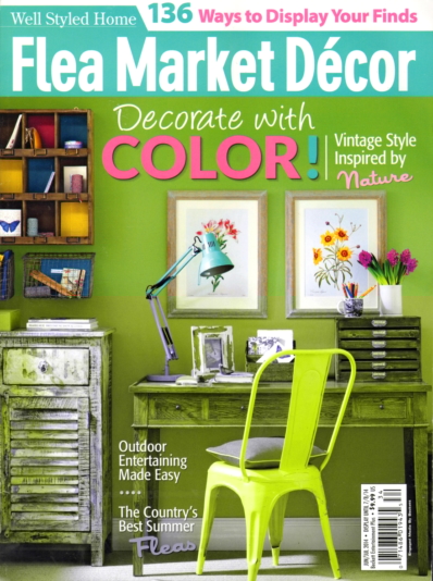 Flea Market Décor June 01, 2014 Issue Cover