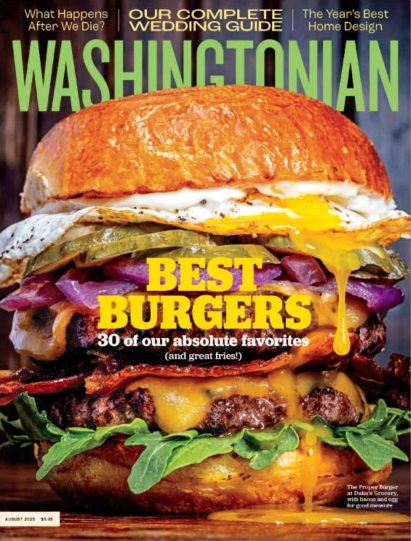Washingtonian August 01, 2025 Issue Cover