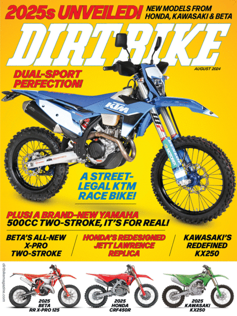 Dirt-Bike August 01, 2024 Issue Cover