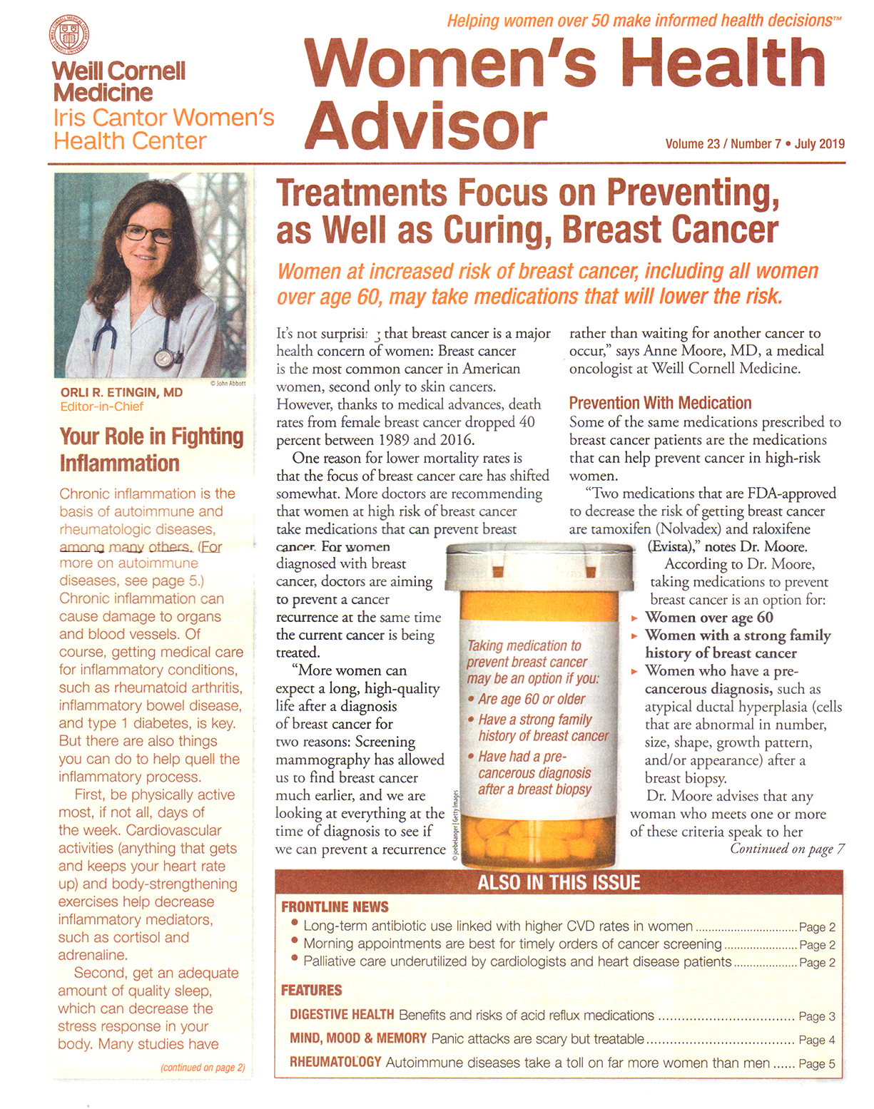 Womens-Health-Advisor July 01, 2019 Issue Cover
