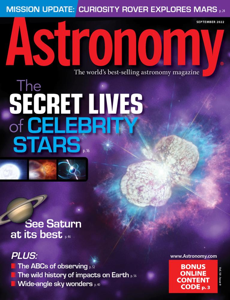 Astronomy September 01, 2022 Issue Cover