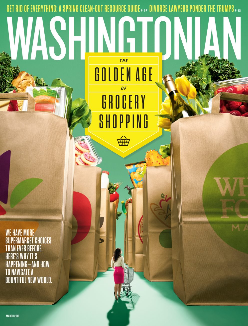 Washingtonian March 01, 2018 Issue Cover