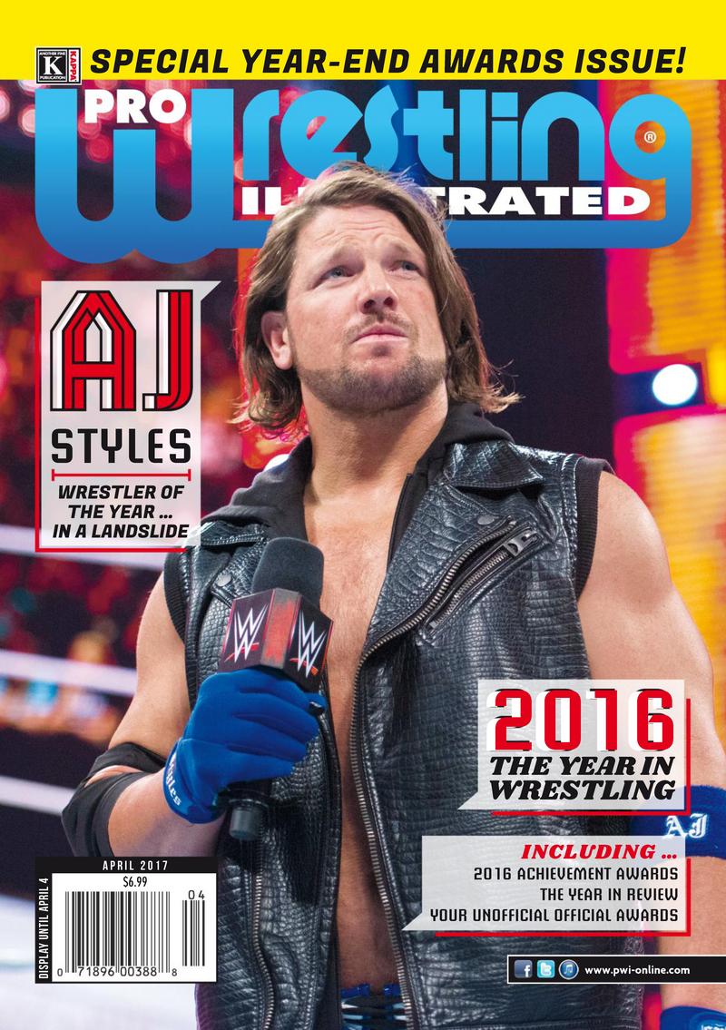 Pro-Wrestling-Illustrated April 01, 2017 Issue Cover
