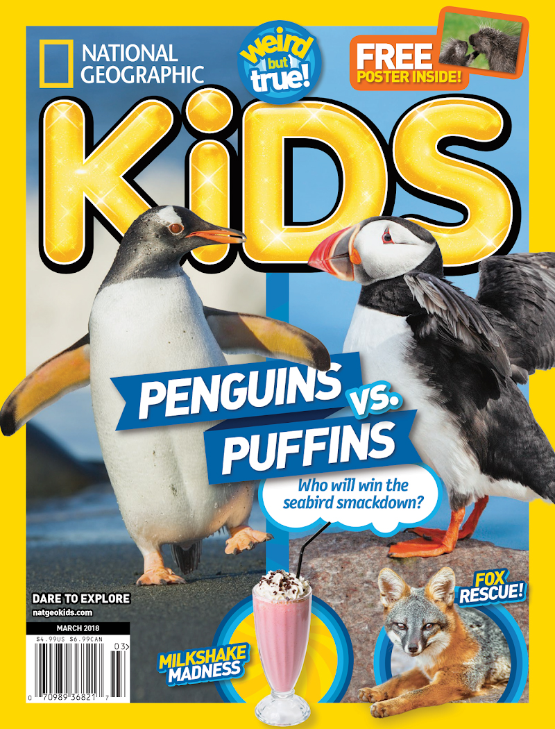 National-Geographic-Kids March 01, 2018 Issue Cover