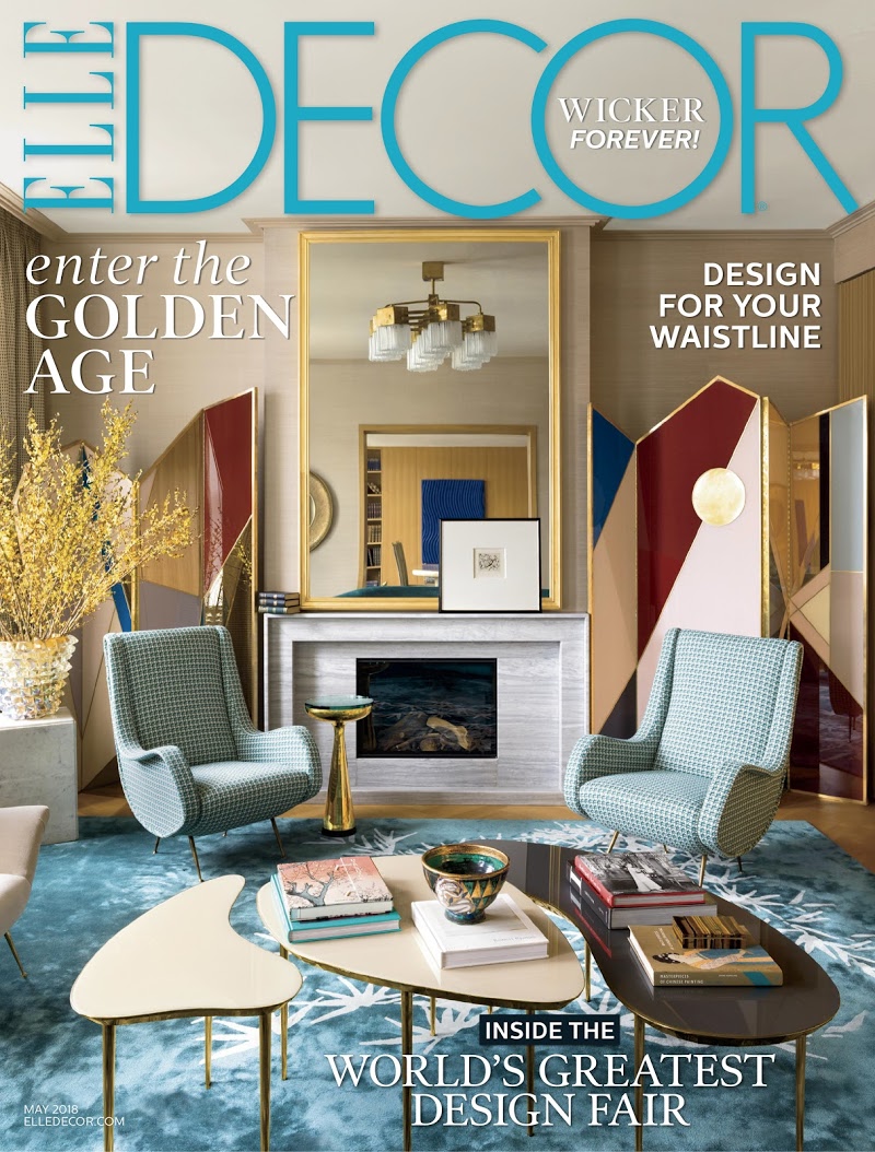 Elle-Decor May 01, 2018 Issue Cover