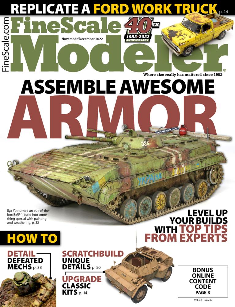 Finescale-Modeler November 01, 2022 Issue Cover