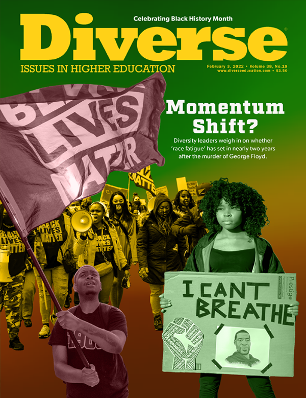 Diverse-Issues-In-Higher-Education February 03, 2022 Issue Cover