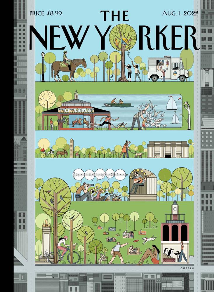 The-New-Yorker August 01, 2022 Issue Cover