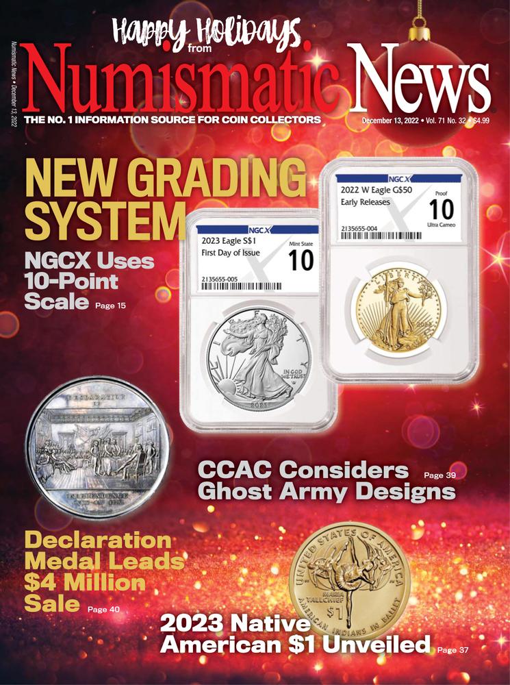 Numismatic-News December 13, 2022 Issue Cover