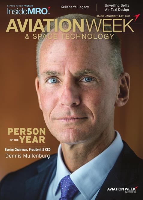 Aviation-Week-and-Space-Technology January 14, 2019 Issue Cover