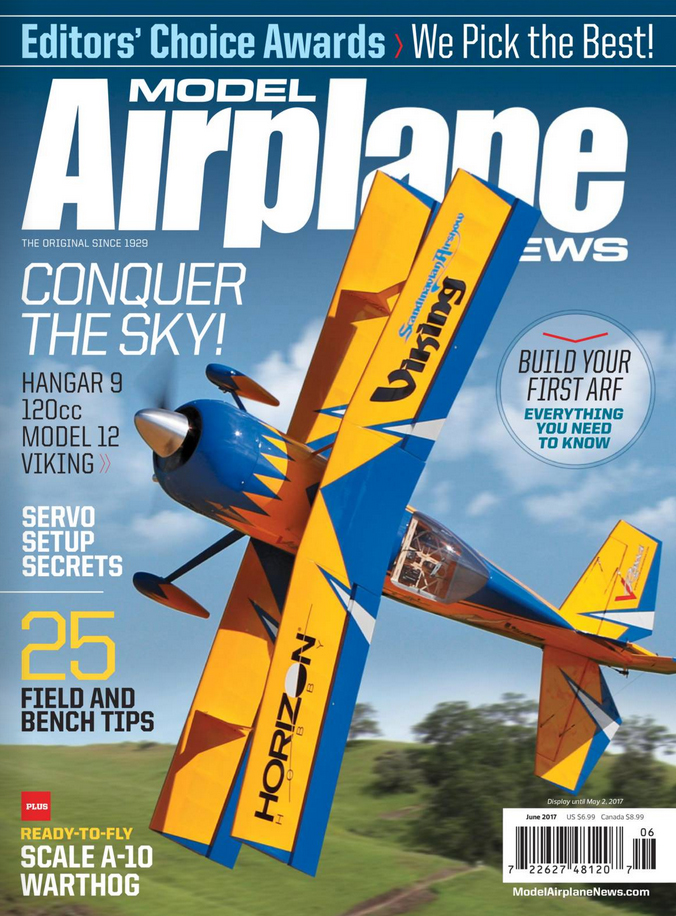 Model-Airplane-News June 01, 2017 Issue Cover