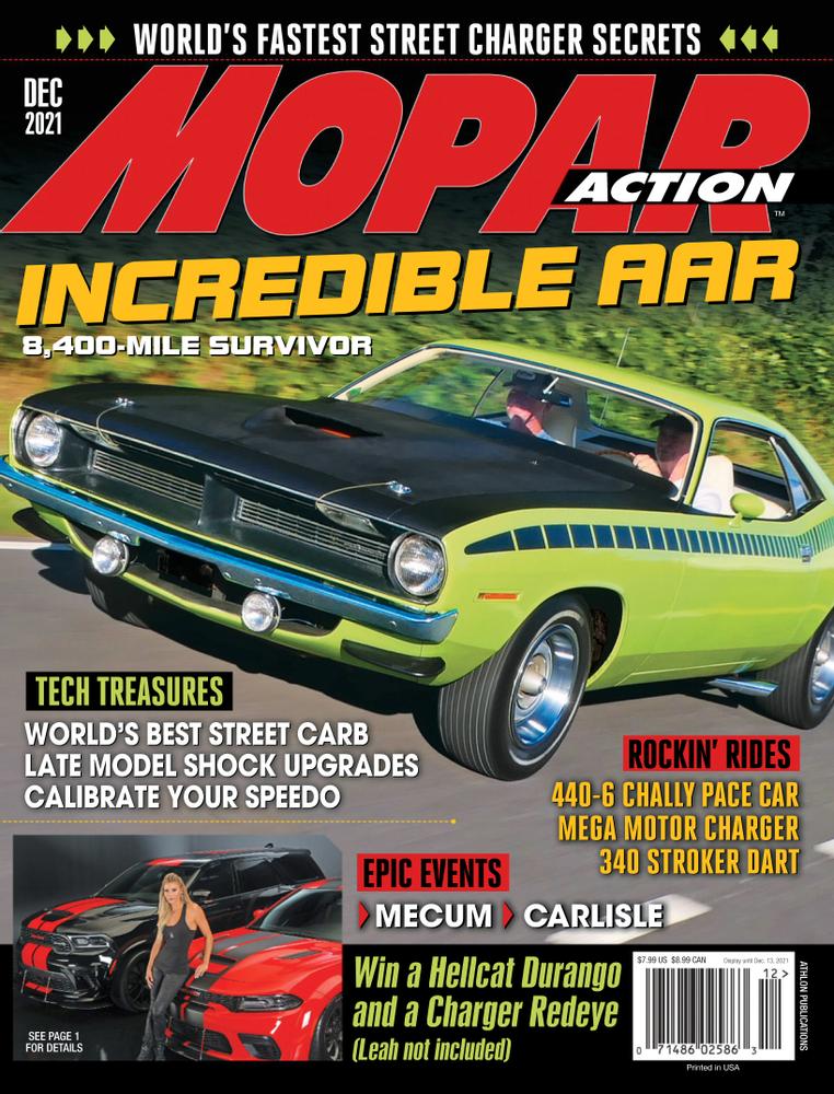 Mopar-Action December 01, 2021 Issue Cover