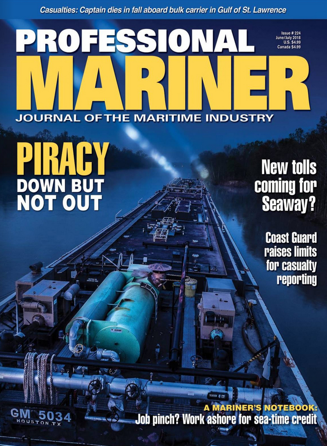 Professional-Mariner June 01, 2018 Issue Cover
