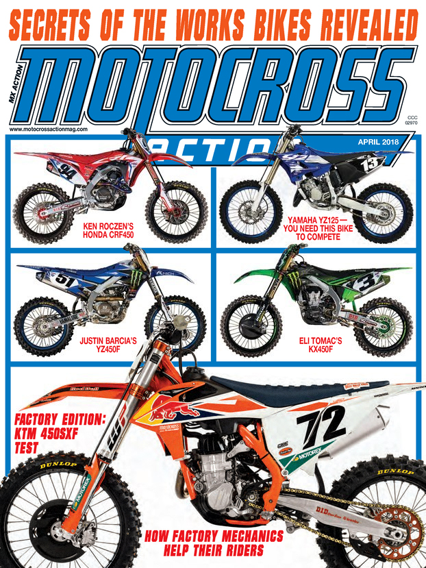 Motocross-Action April 01, 2018 Issue Cover